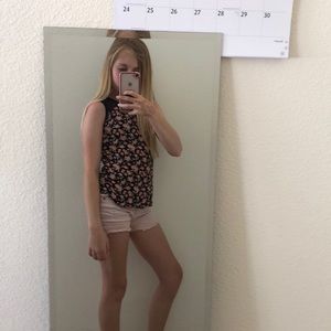 floral tank top